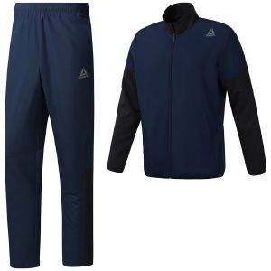 ΦΟΡΜΑ REEBOK ELEMENTS WOVEN TRACKSUIT ΜΠΛΕ ΣΚΟΥΡΟ (M) ΦΟΡΜΑ REEBOK ELEMENTS WOVEN TRACKSUIT ΜΠΛΕ ΣΚΟΥΡΟ (M)