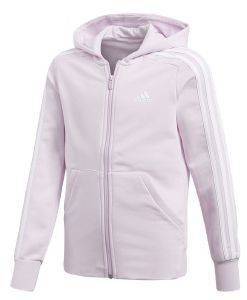 ΖΑΚΕΤΑ ADIDAS PERFORMANCE ESSENTIALS 3-STRIPES HOODIE ΡΟΖ (140 CM) ΖΑΚΕΤΑ ADIDAS PERFORMANCE ESSENTIALS 3-STRIPES HOODIE ΡΟΖ (140 CM)