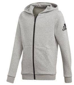 ΖΑΚΕΤΑ ADIDAS PERFORMANCE ESSENTIALS LOGO FZ HOODIE ΓΚΡΙ (140 CM) ΖΑΚΕΤΑ ADIDAS PERFORMANCE ESSENTIALS LOGO FZ HOODIE ΓΚΡΙ (140 CM)