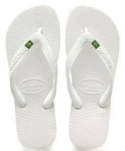 ΣΑΓΙΟΝΑΡΑ HAVAIANAS BRASIL ΛΕΥΚΗ (43-44) ΣΑΓΙΟΝΑΡΑ HAVAIANAS BRASIL ΛΕΥΚΗ (43-44)