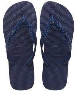 HAVAIANAS ΣΑΓΙΟΝΑΡΑ HAVAIANAS TOP ΜΠΛΕ ΣΚΟΥΡΟ