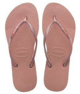 ΣΑΓΙΟΝΑΡΑ HAVAIANAS SLIM LOGO METALLIC ΡΟΖ (41-42) ΣΑΓΙΟΝΑΡΑ HAVAIANAS SLIM LOGO METALLIC ΡΟΖ (41-42)
