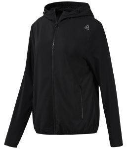 ΖΑΚΕΤΑ REEBOK FULL ZIP HOODIE ΜΑΥΡΗ (M) ΖΑΚΕΤΑ REEBOK FULL ZIP HOODIE ΜΑΥΡΗ (M)