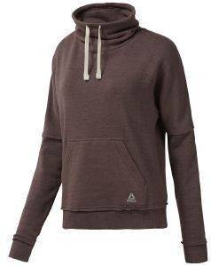 ΜΠΛΟΥΖΑ REEBOK ELEMENTS MARBLE FUNNEL NECK ΜΠΟΡΝΤΟ (XS) ΜΠΛΟΥΖΑ REEBOK ELEMENTS MARBLE FUNNEL NECK ΜΠΟΡΝΤΟ (XS)