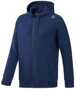ΖΑΚΕΤΑ REEBOK ELEMENTS FLEECE FULL ZIP HOODIE ΜΠΛΕ (XL) ΖΑΚΕΤΑ REEBOK ELEMENTS FLEECE FULL ZIP HOODIE ΜΠΛΕ (XL)
