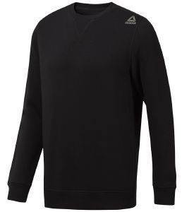 ΜΠΛΟΥΖΑ REEBOK ELEMENTS FLEECE CREW ΜΑΥΡΗ (M) ΜΠΛΟΥΖΑ REEBOK ELEMENTS FLEECE CREW ΜΑΥΡΗ (M)