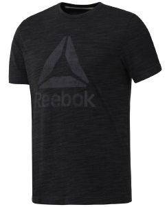  REEBOK ELEMENTS MARBLE MELANGE TEE  (M)