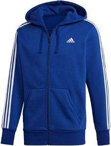 ΖΑΚΕΤΑ ADIDAS PERFORMANCE ESSENTIALS 3S FZ HOODED TRACK TOP ΜΠΛΕ (XL) ΖΑΚΕΤΑ ADIDAS PERFORMANCE ESSENTIALS 3S FZ HOODED TRACK TOP ΜΠΛΕ (XL)