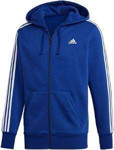  ADIDAS PERFORMANCE ESSENTIALS 3S FZ HOODED TRACK TOP  (XL)