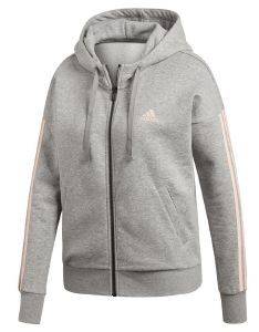 ΖΑΚΕΤΑ ADIDAS PERFORMANCE ESSENTIALS 3S FZ HOODIE ΓΚΡΙ (S) ΖΑΚΕΤΑ ADIDAS PERFORMANCE ESSENTIALS 3S FZ HOODIE ΓΚΡΙ (S)