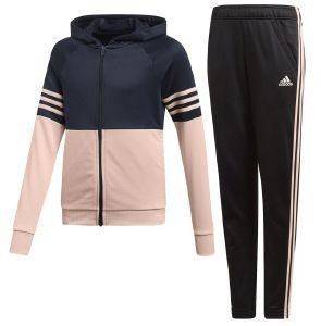 ΦΟΡΜΑ ADIDAS PERFORMANCE HOODED TRACK SUIT ΜΑΥΡΗ/ΡΟΖ (152 CM) ΦΟΡΜΑ ADIDAS PERFORMANCE HOODED TRACK SUIT ΜΑΥΡΗ/ΡΟΖ (152 CM)