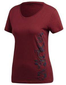 ΜΠΛΟΥΖΑ ADIDAS PERFORMANCE LINEAR TEE ΜΑΡΟΝ (M) ΜΠΛΟΥΖΑ ADIDAS PERFORMANCE LINEAR TEE ΜΑΡΟΝ (M)