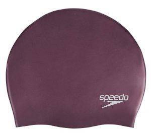 ΣΚΟΥΦΑΚΙ SPEEDO PLAIN MOULDED SILICONE CAP ΜΩΒ ΣΚΟΥΦΑΚΙ SPEEDO PLAIN MOULDED SILICONE CAP ΜΩΒ