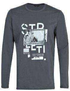 ΜΠΛΟΥΖΑ BODYTALK STREET ΓΚΡΙ ΣΚΟΥΡΟ (XL) ΜΠΛΟΥΖΑ BODYTALK STREET ΓΚΡΙ ΣΚΟΥΡΟ (XL)