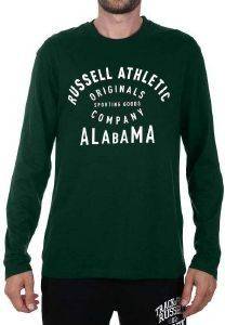  RUSSELL ATHLETIC LS CREWNECK GRAPHIC  (L)