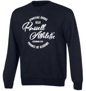  RUSSELL ATHLETIC CREWNECK SWEATSHIRT GRAPHIC   (M)