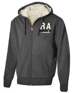  RUSSELL ATHLETIC ZIP THROUGH SHERPA LINED HOODY  (M)