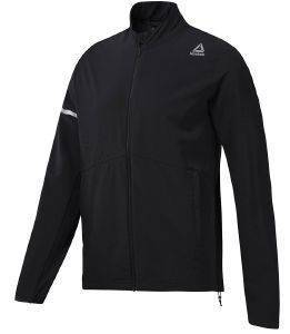 JACKET REEBOK RUNNING HERO ΜΑΥΡΟ (S) JACKET REEBOK RUNNING HERO ΜΑΥΡΟ (S)