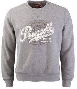 ΜΠΛΟΥΖΑ RUSSELL ATHLETIC DIVISION ΓΚΡΙ (XL) ΜΠΛΟΥΖΑ RUSSELL ATHLETIC DIVISION ΓΚΡΙ (XL)