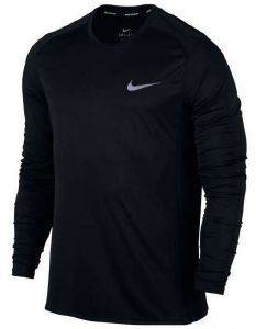  NIKE DRY MILER LONG SLEEVE RUNNING TOP  (S)