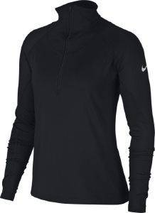  NIKE PRO WARM LONG SLEEVE HALF-ZIP TOP  (S)