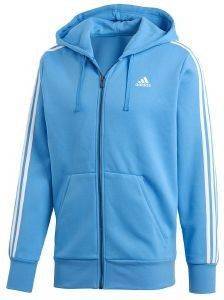  ADIDAS PERFORMANCE ESSENTIALS 3S FZ HOODED TRACK TOP  (M)