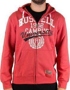 ZAKETA RUSSELL ATHLETIC ZIP HOODY  (XL)