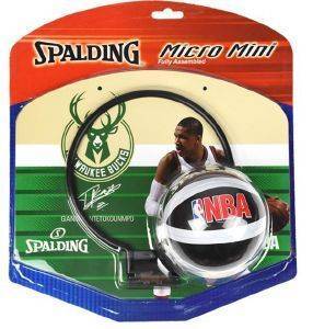 ΜΠΑΣΚΕΤΑΚΙ SPALDING GIANNIS ANTETOKOUNBO 34 MILWAUKEE ΜΠΑΣΚΕΤΑΚΙ SPALDING GIANNIS ANTETOKOUNBO 34 MILWAUKEE