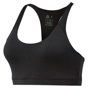  REEBOK WORKOUT READY MEDIUM-SUPPORT PADDED BRA  (XS)