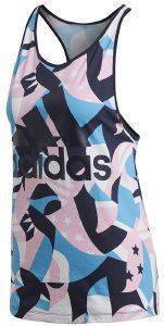 �������� ADIDAS PERFORMANCE SPORT ID PRINTED TANK TOP ����/��� (S)