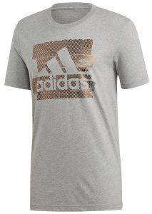 ΜΠΛΟΥΖΑ ADIDAS PERFORMANCE FOIL BADGE OF SPORT TEE ΓΚΡΙ (M) ΜΠΛΟΥΖΑ ADIDAS PERFORMANCE FOIL BADGE OF SPORT TEE ΓΚΡΙ (M)
