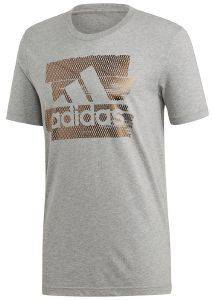  ADIDAS PERFORMANCE FOIL BADGE OF SPORT TEE  (M)