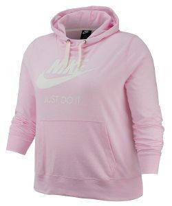 ΦΟΥΤΕΡ NIKE SPORTSWEAR HOODIE HBR PLUS SIZE ΡΟΖ (XXL) ΦΟΥΤΕΡ NIKE SPORTSWEAR HOODIE HBR PLUS SIZE ΡΟΖ (XXL)