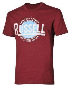 ������� RUSSELL ATHLETIC AUTHENTIC S/S CREWNECK TEE ������� (M)