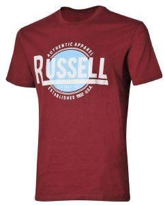  RUSSELL ATHLETIC AUTHENTIC S/S CREWNECK TEE  (M)