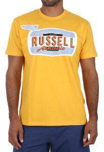  RUSSELL ATHLETIC WINGS S/S CREWNECK TEE  (S)