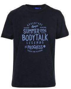 ΜΠΛΟΥΖΑ BODYTALK SUMMER ΜΠΛΕ ΣΚΟΥΡΟ (12 ΕΤΩΝ) ΜΠΛΟΥΖΑ BODYTALK SUMMER ΜΠΛΕ ΣΚΟΥΡΟ (12 ΕΤΩΝ)