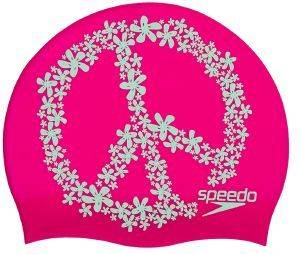 �������� SPEEDO SLOGAN PRINT CAP PEACE ���