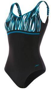  SPEEDO CONTOURLUXE PRINTED ONE-PIECE / (36)