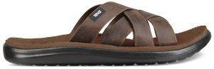  TEVA VOYA LEATHER SLIDE /