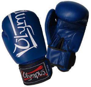 ΓΑΝΤΙΑ ΠΡΟΠΟΝΗΣΗΣ BOXING GLOVES OLYMPUS TRAINING III PU ΜΠΛΕ φωτογραφία