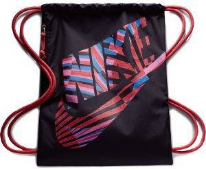 ΣΑΚΙΔΙΟ NIKE HERITAGE GFX GYMSACK ΜΑΥΡΟ/ΚΟΡΑΛΙ ΣΑΚΙΔΙΟ NIKE HERITAGE GFX GYMSACK ΜΑΥΡΟ/ΚΟΡΑΛΙ