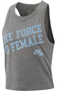 ΦΑΝΕΛΑΚΙ NIKE SPORTSWEAR TANK ΓΚΡΙ ΜΕΛΑΝΖΕ φωτογραφία