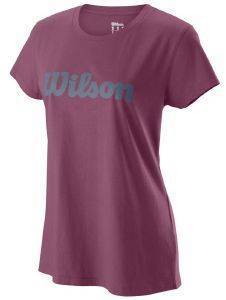 ΜΠΛΟΥΖΑ WILSON SCRIPT COTTON TEE II ΜΩΒ (M) ΜΠΛΟΥΖΑ WILSON SCRIPT COTTON TEE II ΜΩΒ (M)