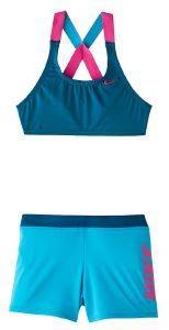 ΜΑΓΙΟ NIKE RIFT PRISM CROSSBACK SPORT BIKINI & SHORT SET ΠΕΤΡΟΛ (S) ΜΑΓΙΟ NIKE RIFT PRISM CROSSBACK SPORT BIKINI & SHORT SET ΠΕΤΡΟΛ (S)