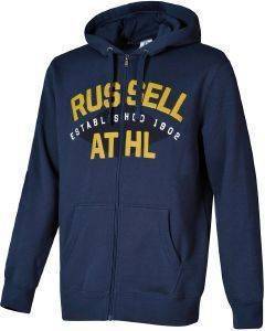  RUSSELL ATHLETIC ZIP THROUGH HOODY   (S)