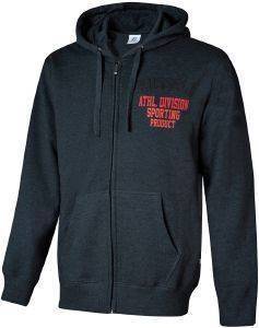  RUSSELL ATHLETIC DIVISION ZIP THROUGH HOODY  (M)