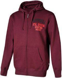 ΖΑΚΕΤΑ RUSSELL ATHLETIC DIVISION ZIP THROUGH HOODY ΜΠΟΡΝΤΩ (XXL) ΖΑΚΕΤΑ RUSSELL ATHLETIC DIVISION ZIP THROUGH HOODY ΜΠΟΡΝΤΩ (XXL)