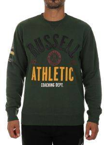  RUSSELL ATHLETIC BADGED CREWNECK SWEATSHIRT  (XL)