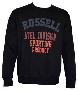 ΜΠΛΟΥΖΑ RUSSELL ATHLETIC DIVISION CREWNECK SWEATSHIRT ΜΑΥΡΗ (L) ΜΠΛΟΥΖΑ RUSSELL ATHLETIC DIVISION CREWNECK SWEATSHIRT ΜΑΥΡΗ (L)